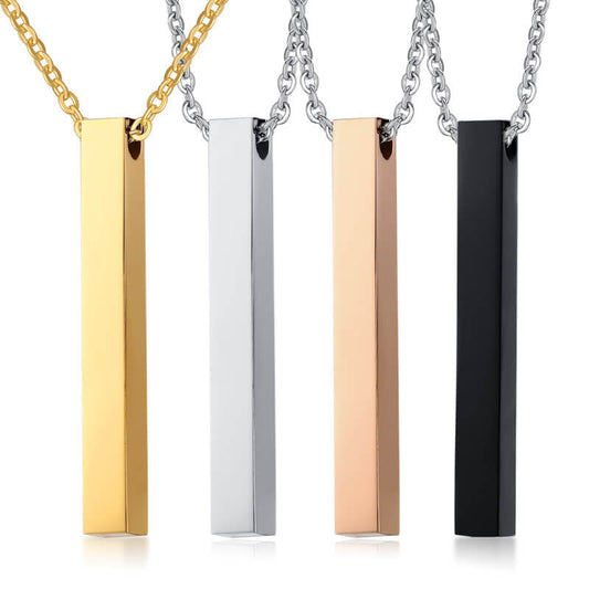 Personalized Bar Necklace