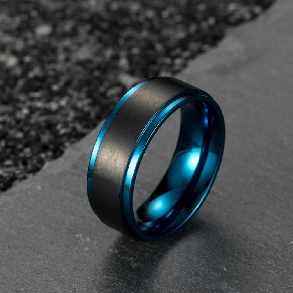 Blue Promise Ring for Men
