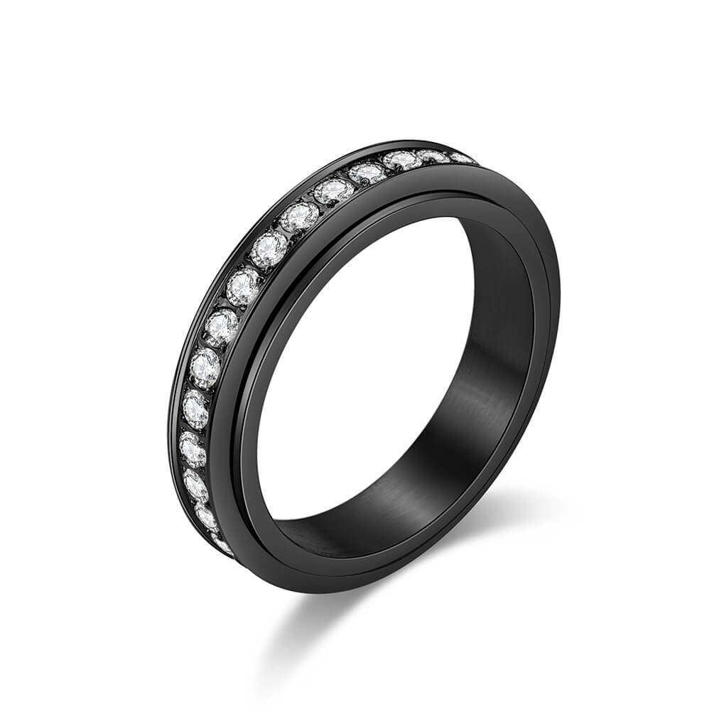 Spinner Fidget Flat Rings