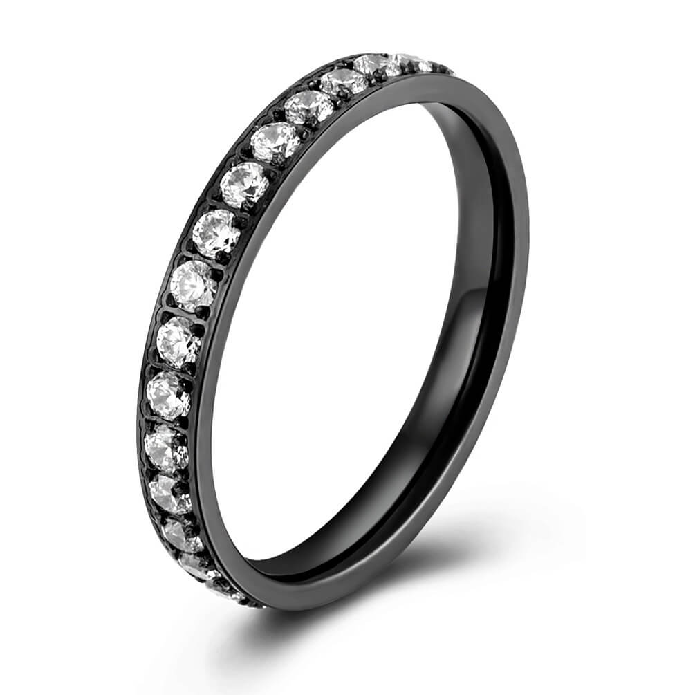 Black Promise Ring