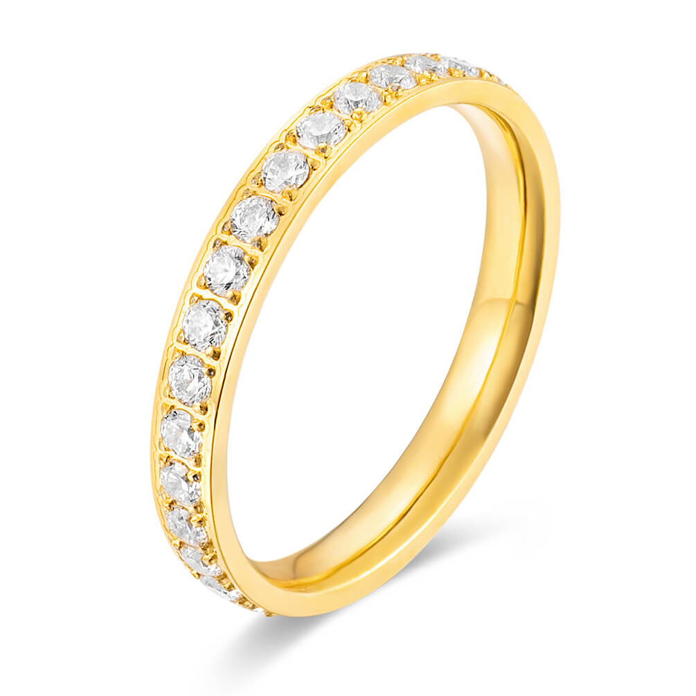 Engraved Promise Ring for Her Stackable Engagement Ring Wedding Bands ...